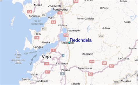 r redondela|Redondela Map